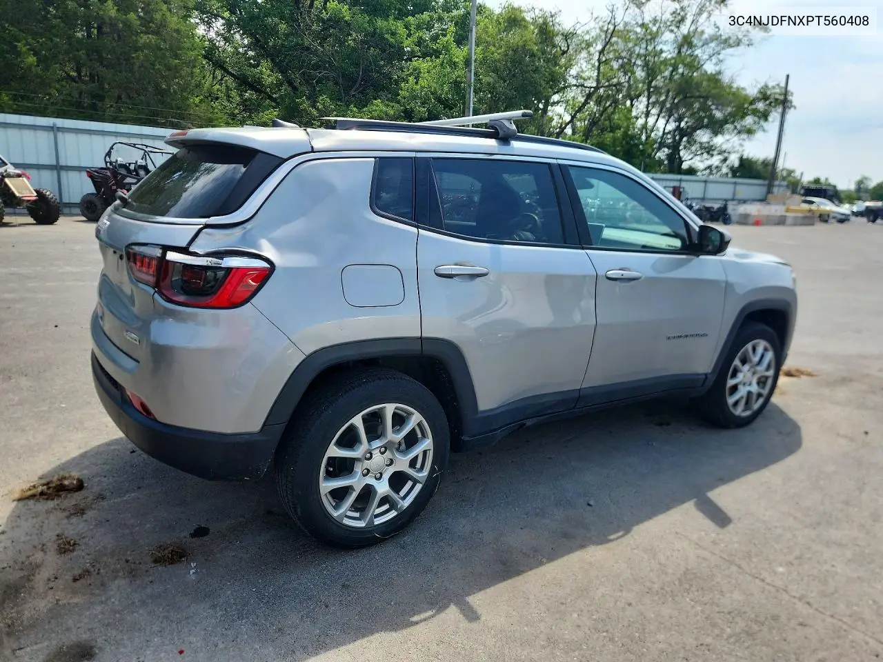 2023 Jeep Compass Latitude Lux VIN: 3C4NJDFNXPT560408 Lot: 58214846
