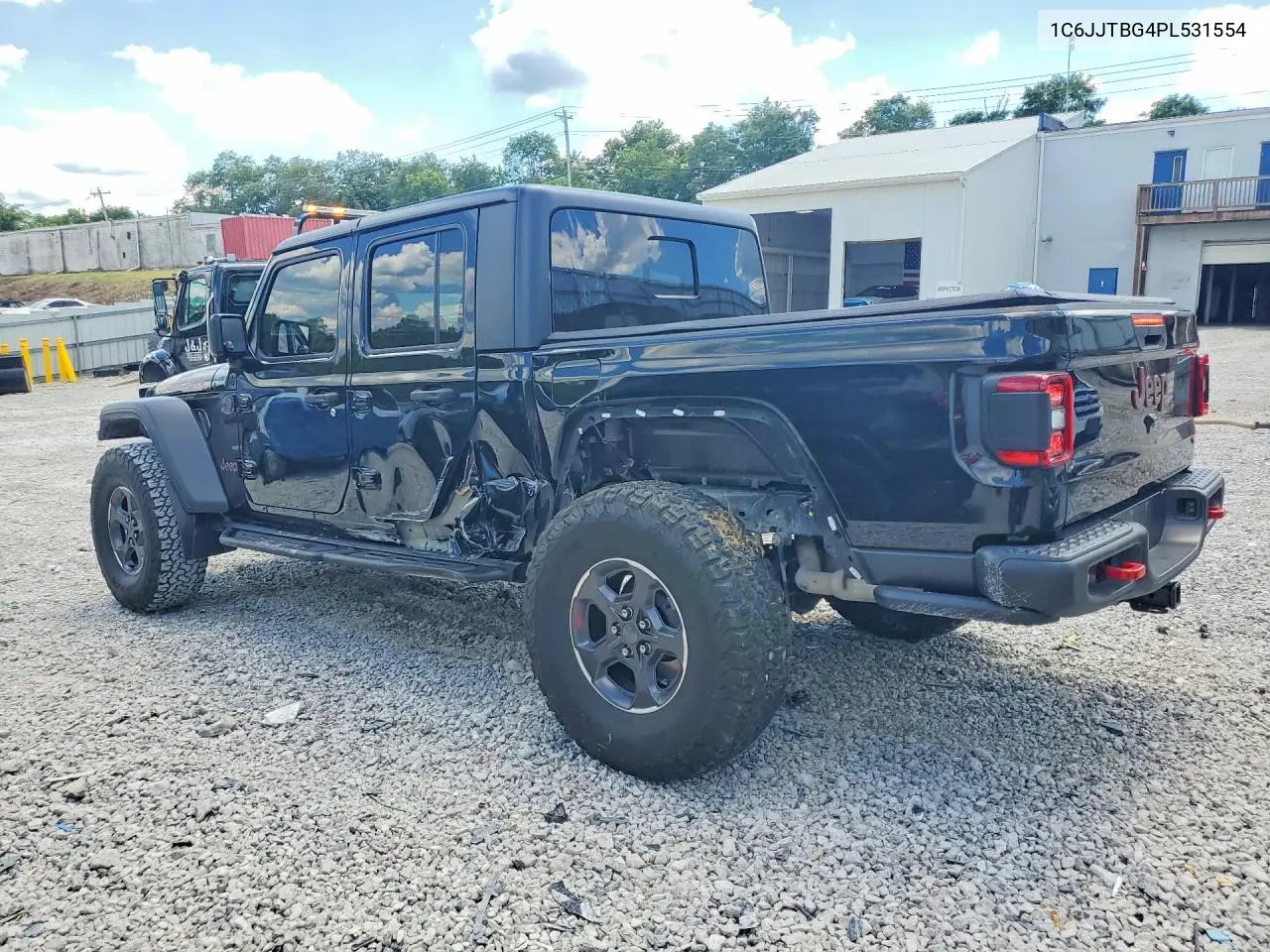 2023 Jeep Gladiator Rubicon VIN: 1C6JJTBG4PL531554 Lot: 58491736