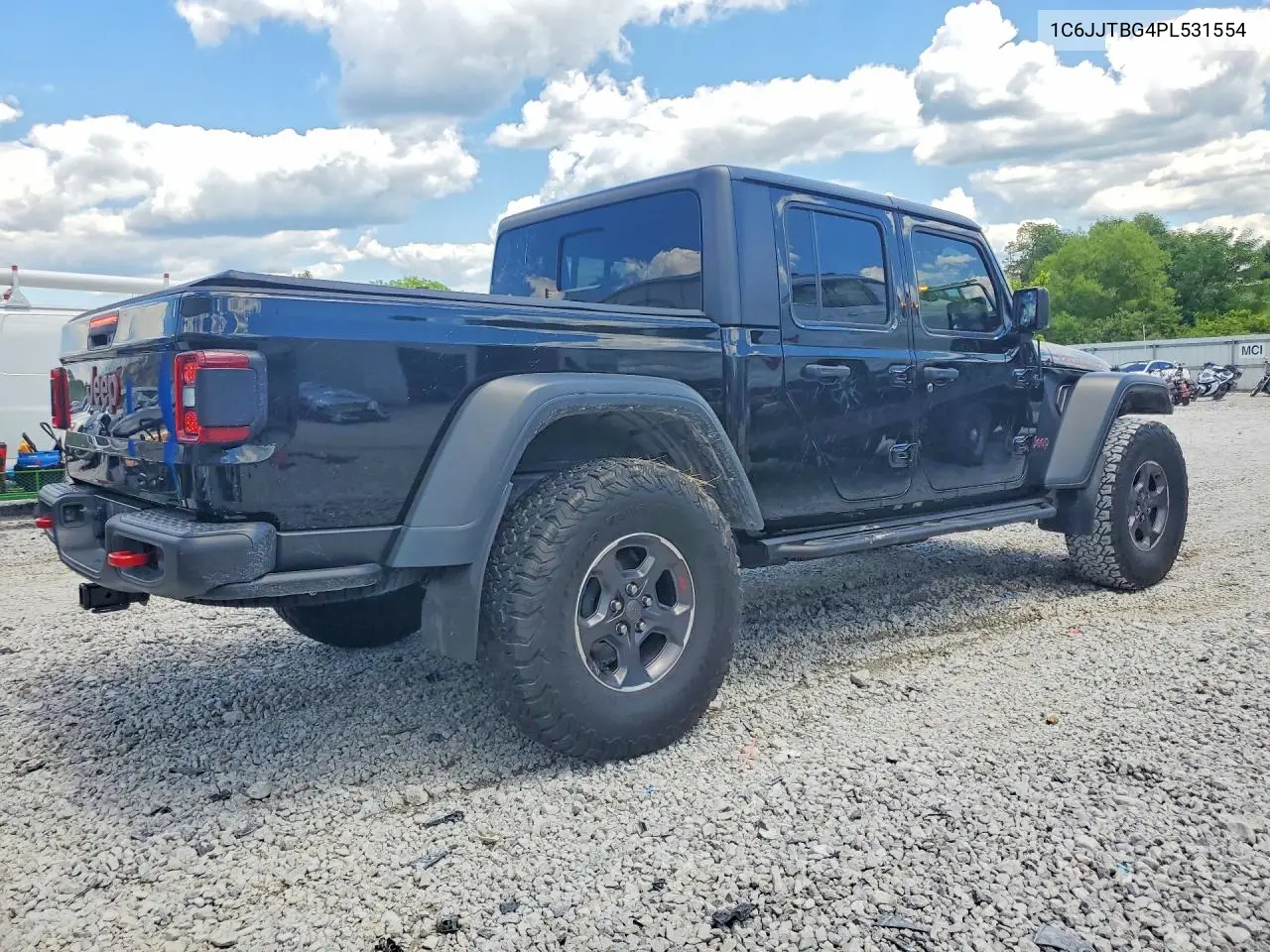 2023 Jeep Gladiator Rubicon VIN: 1C6JJTBG4PL531554 Lot: 58491736