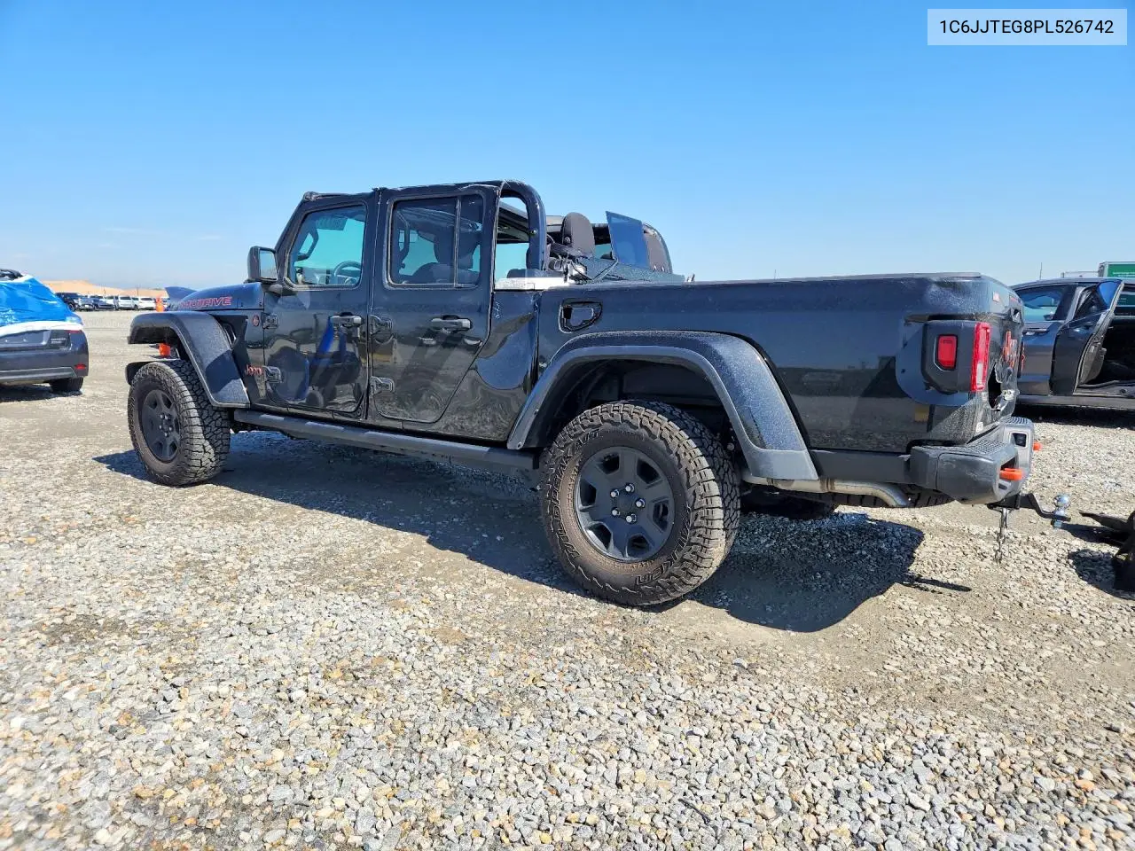 2023 Jeep Gladiator Mojave VIN: 1C6JJTEG8PL526742 Lot: 58711106