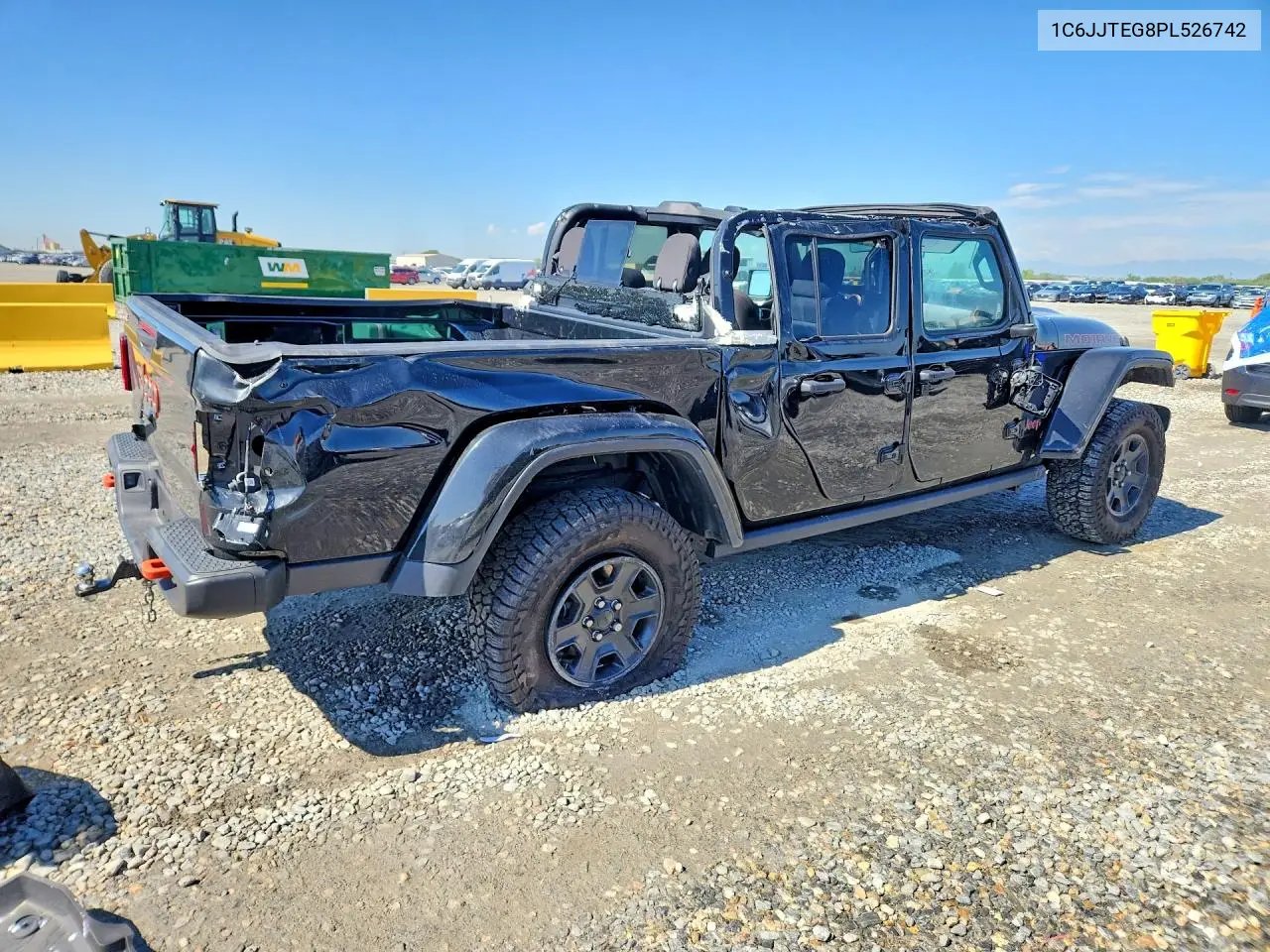 2023 Jeep Gladiator Mojave VIN: 1C6JJTEG8PL526742 Lot: 58711106