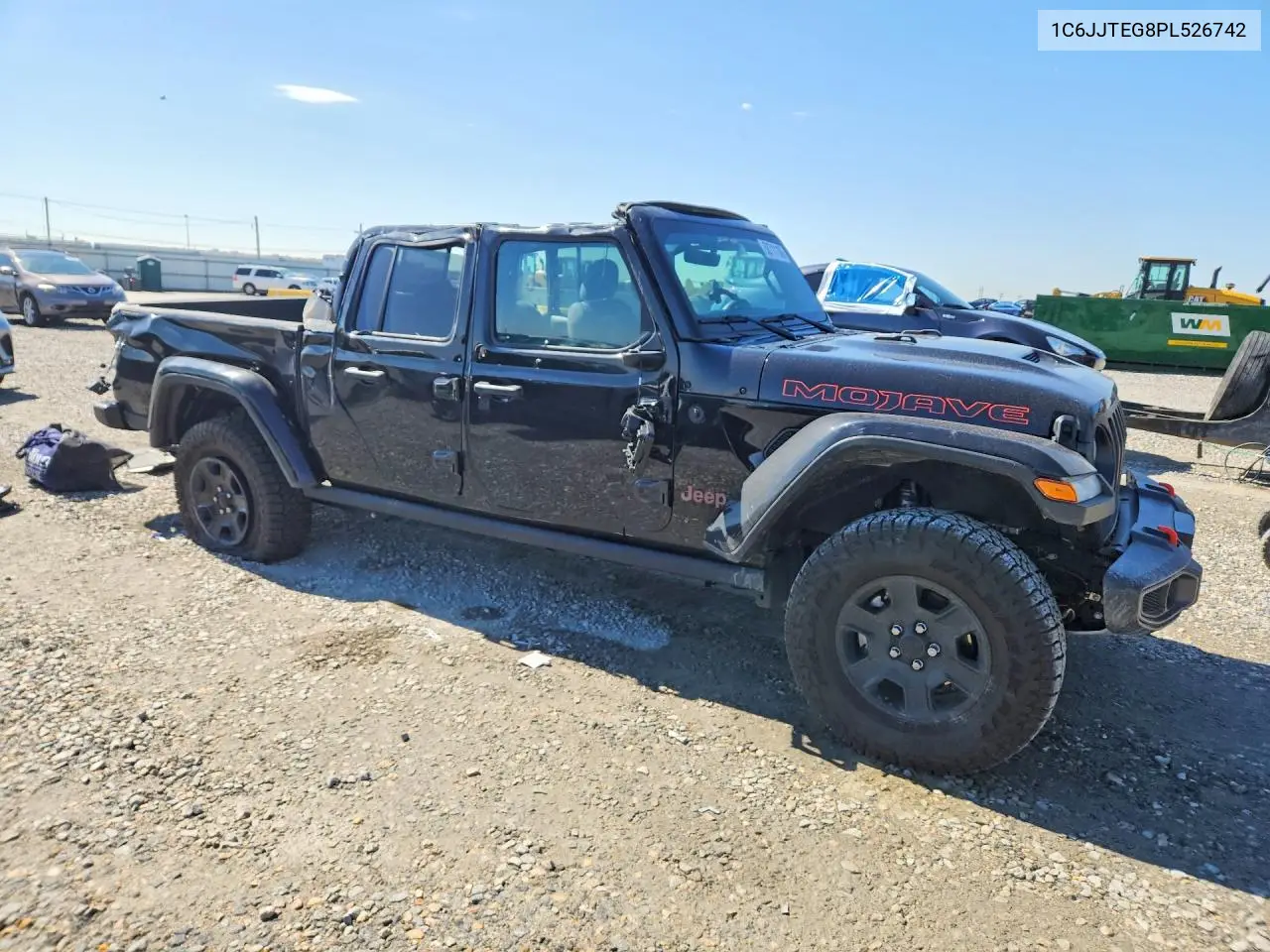 2023 Jeep Gladiator Mojave VIN: 1C6JJTEG8PL526742 Lot: 58711106