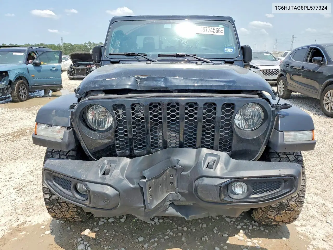 2023 Jeep Gladiator Sport VIN: 1C6HJTAG8PL577324 Lot: 58774566