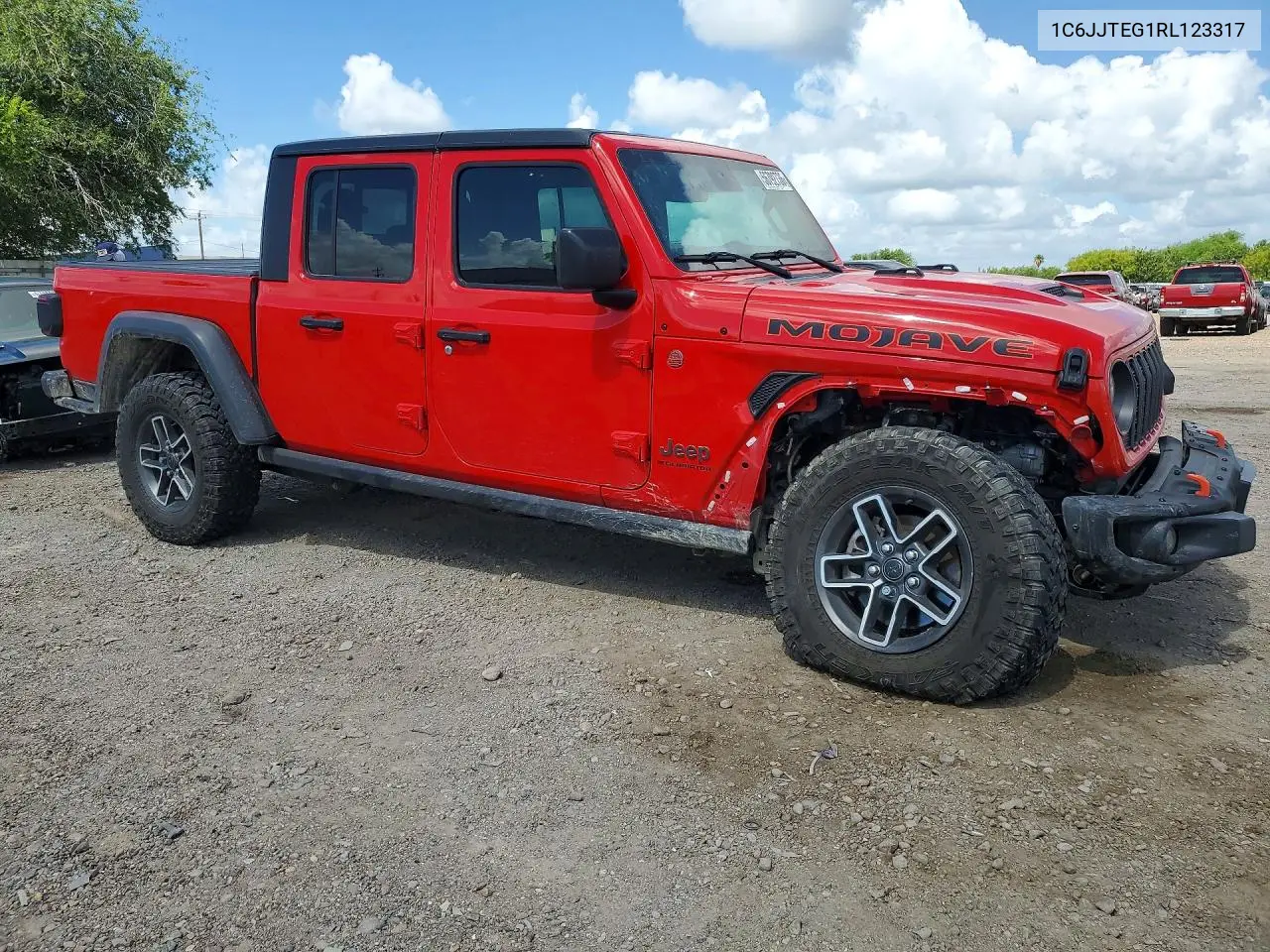 2024 Jeep Gladiator Mojave VIN: 1C6JJTEG1RL123317 Lot: 56792736