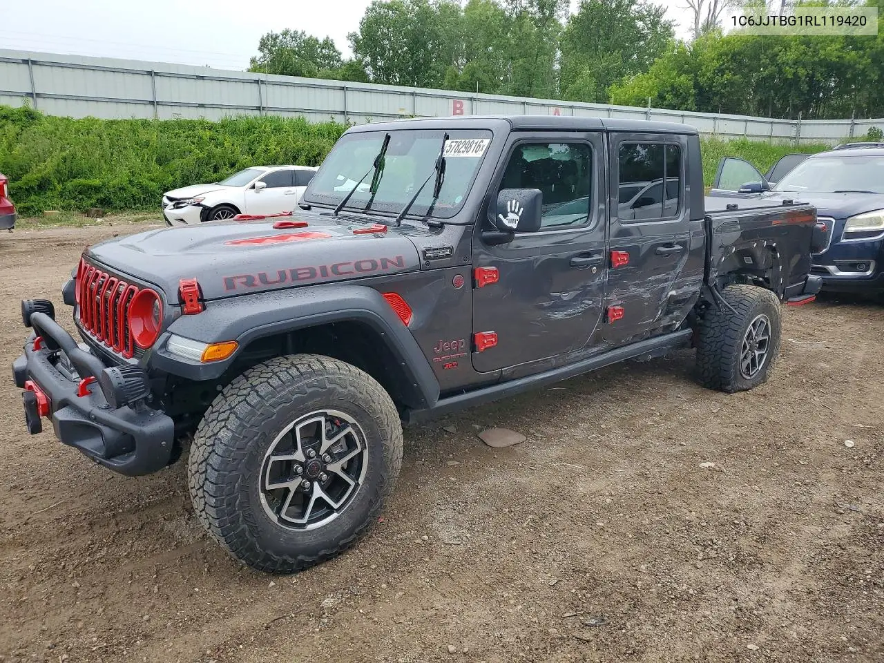 2024 Jeep Gladiator Rubicon VIN: 1C6JJTBG1RL119420 Lot: 57829816