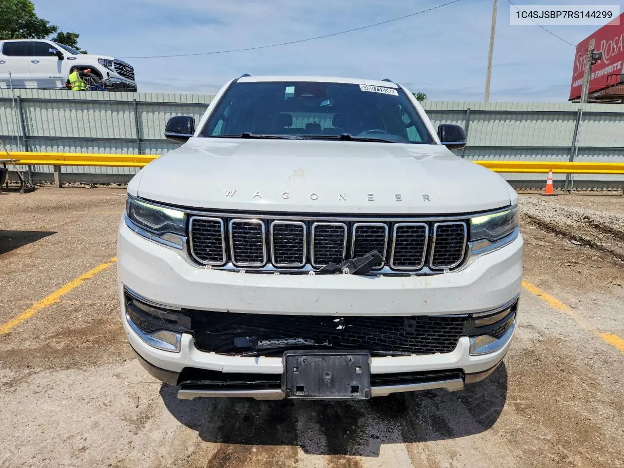 2024 Jeep Wagoneer L Series Ii VIN: 1C4SJSBP7RS144299 Lot: 58071856