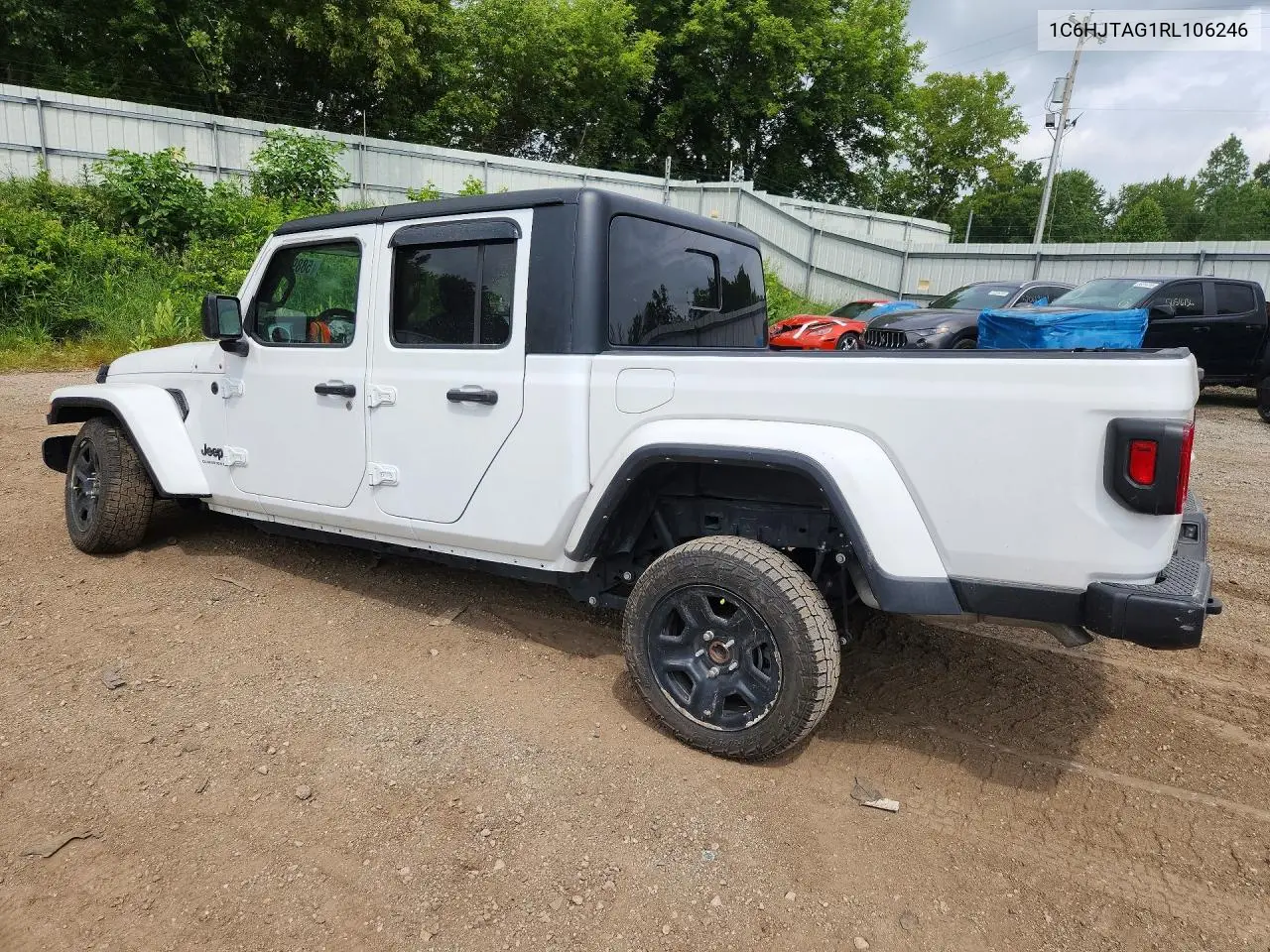 2024 Jeep Gladiator Sport VIN: 1C6HJTAG1RL106246 Lot: 58899916