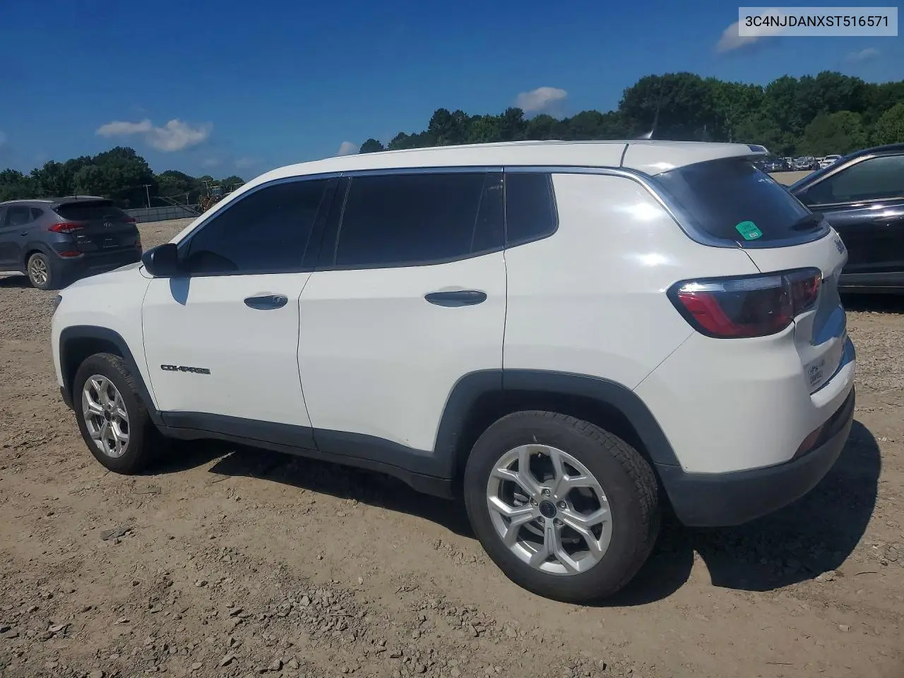 2025 Jeep Compass Sport VIN: 3C4NJDANXST516571 Lot: 56734326