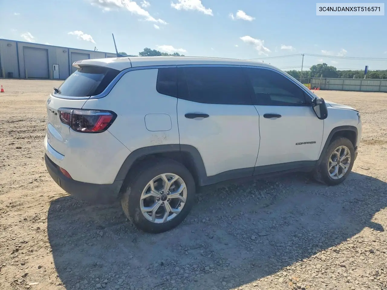 2025 Jeep Compass Sport VIN: 3C4NJDANXST516571 Lot: 56734326