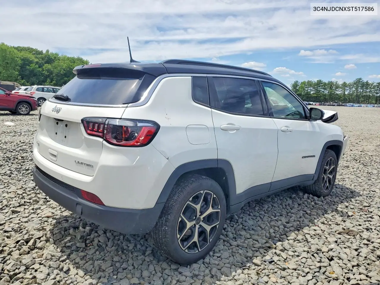 2025 Jeep Compass Limited VIN: 3C4NJDCNXST517586 Lot: 57004356
