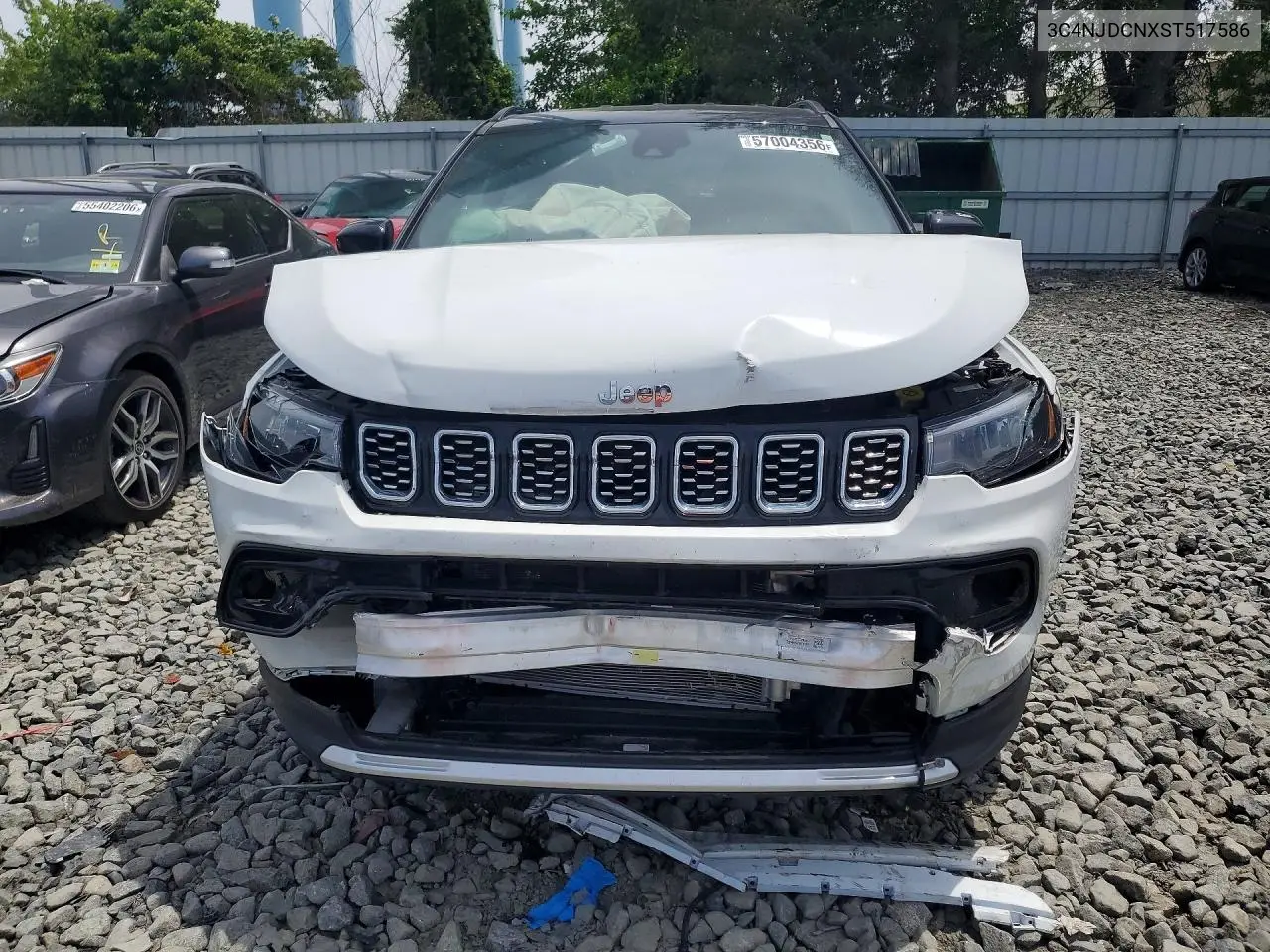 2025 Jeep Compass Limited VIN: 3C4NJDCNXST517586 Lot: 57004356