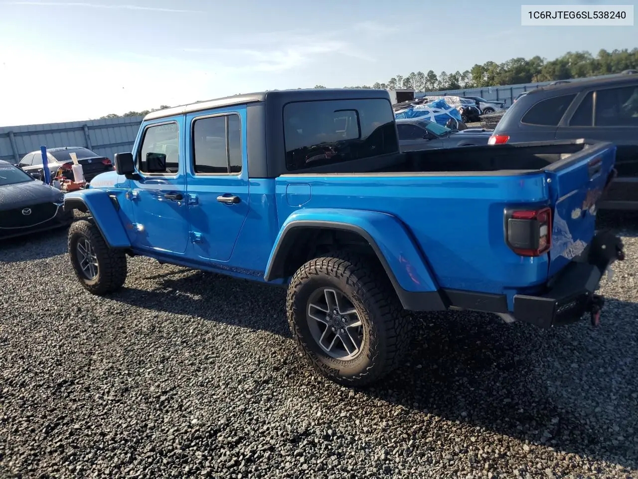 2025 Jeep Gladiator Mojave VIN: 1C6RJTEG6SL538240 Lot: 59588116