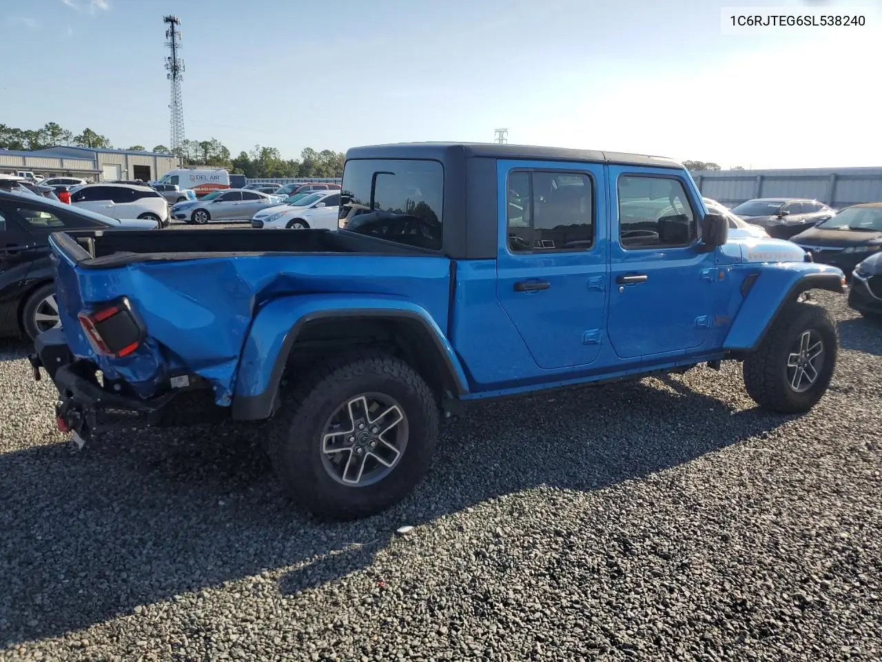 2025 Jeep Gladiator Mojave VIN: 1C6RJTEG6SL538240 Lot: 59588116
