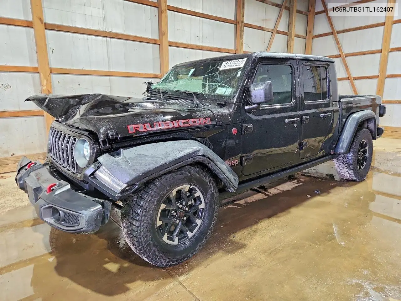 2026 Jeep Gladiator Rubicon VIN: 1C6RJTBG1TL162407 Lot: 54686046
