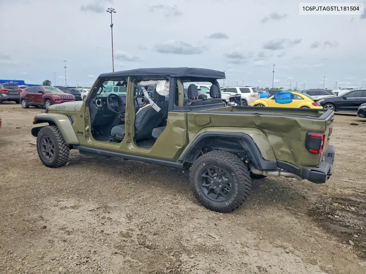 2026 Jeep Gladiator Sport VIN: 1C6PJTAG5TL181504 Lot: 57504296