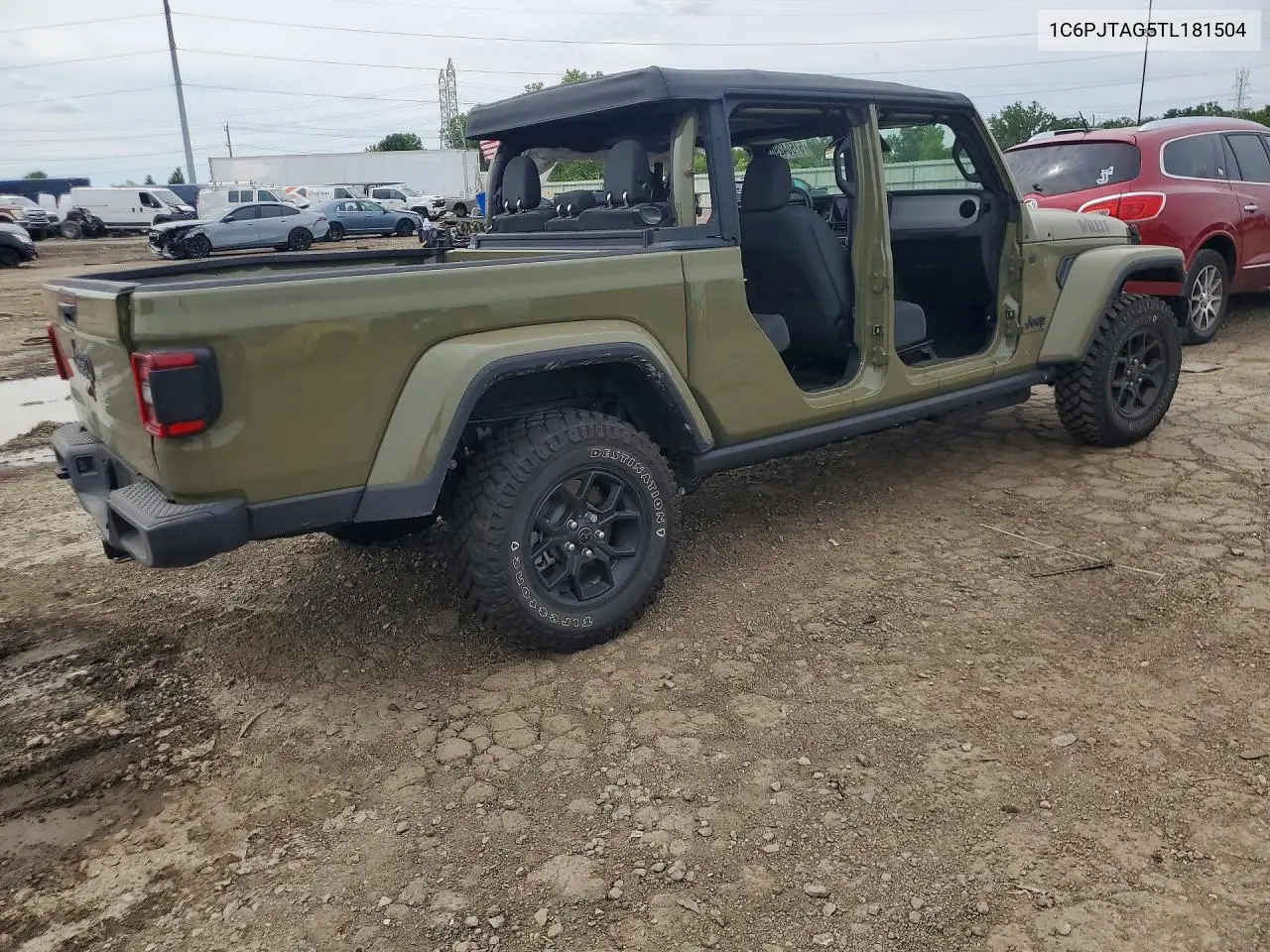 2026 Jeep Gladiator Sport VIN: 1C6PJTAG5TL181504 Lot: 57504296