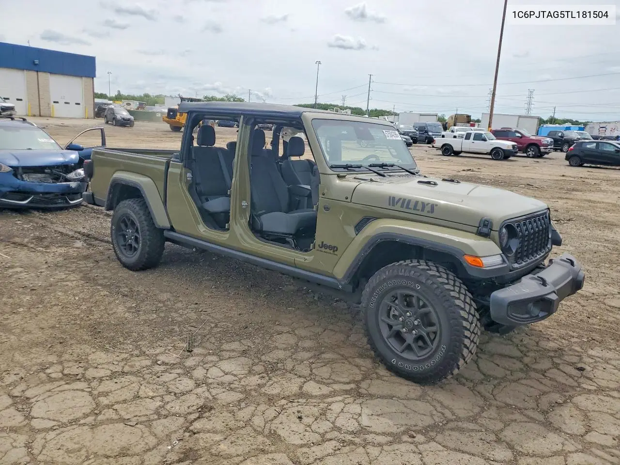 2026 Jeep Gladiator Sport VIN: 1C6PJTAG5TL181504 Lot: 57504296