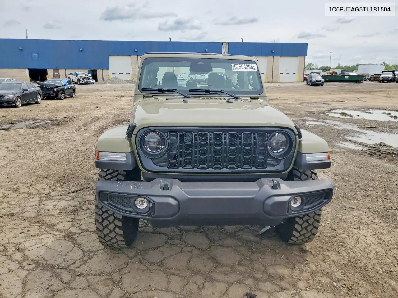 2026 Jeep Gladiator Sport VIN: 1C6PJTAG5TL181504 Lot: 57504296