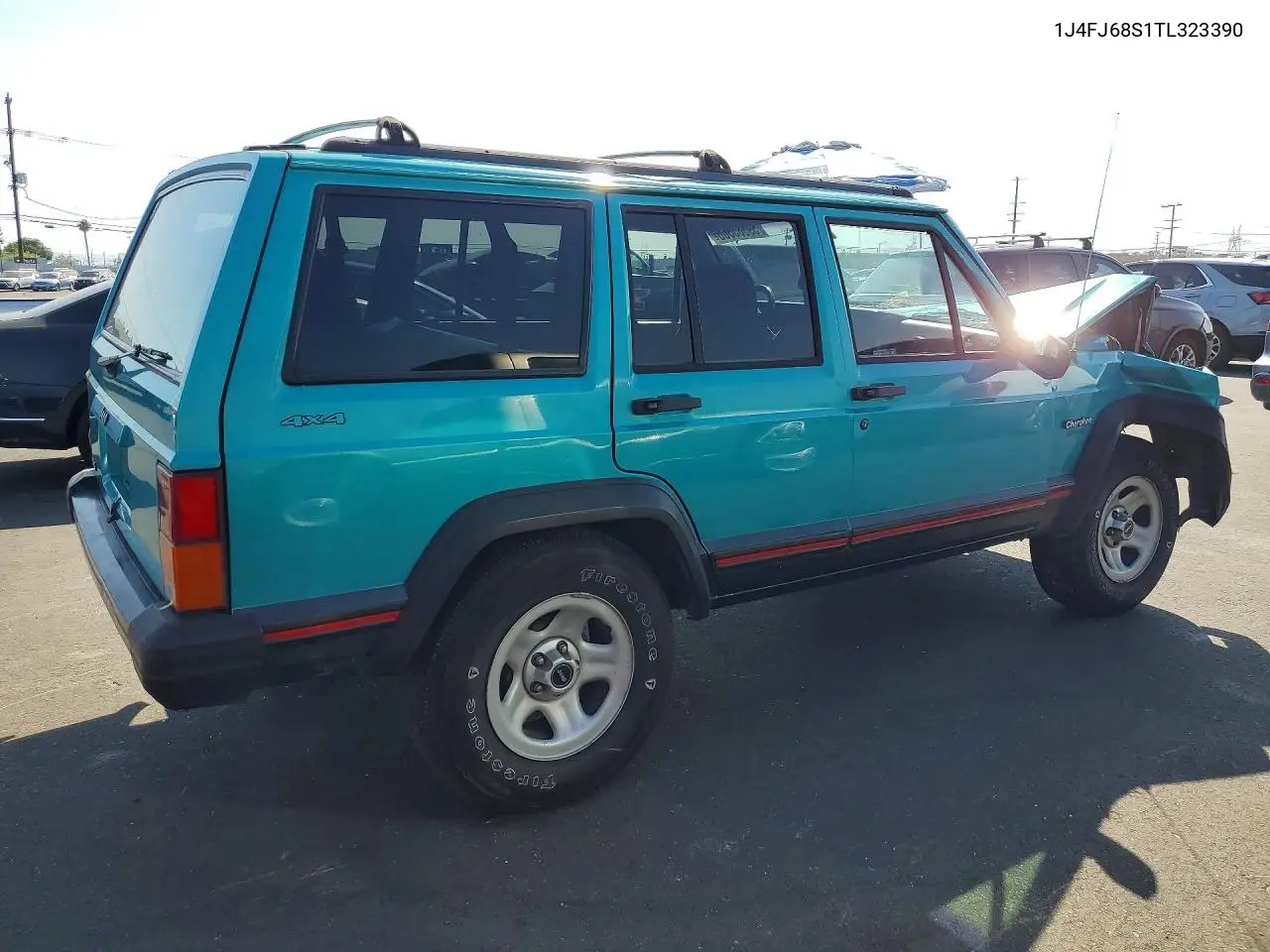 1996 Jeep Cherokee Sport VIN: 1J4FJ68S1TL323390 Lot: 59585566
