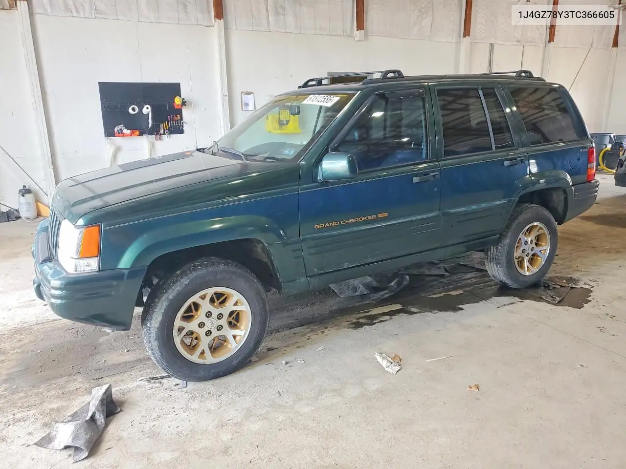 1996 Jeep Grand Cherokee Limited VIN: 1J4GZ78Y3TC366605 Lot: 61512586