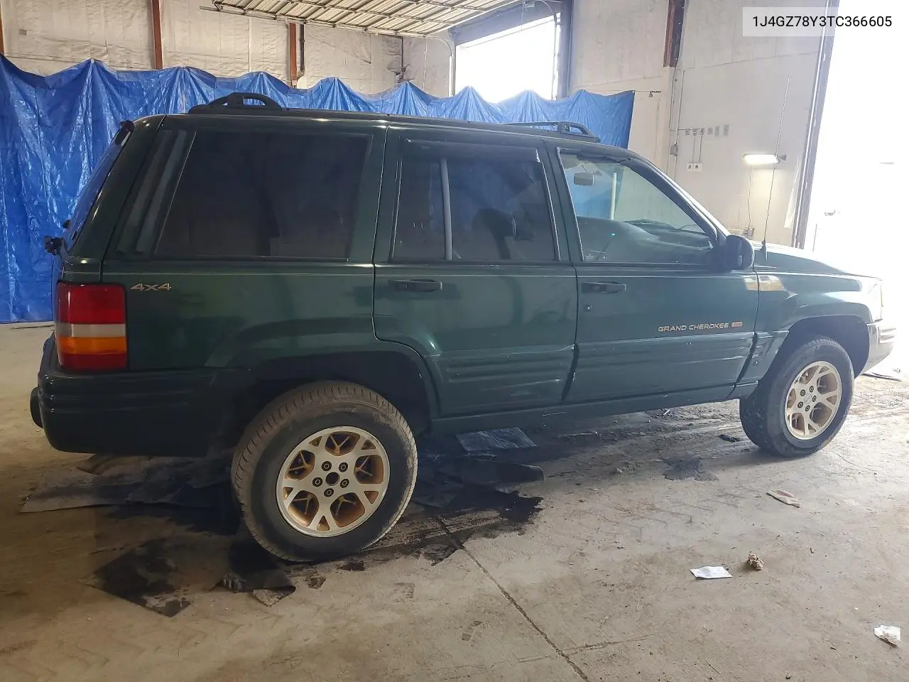 1996 Jeep Grand Cherokee Limited VIN: 1J4GZ78Y3TC366605 Lot: 61512586