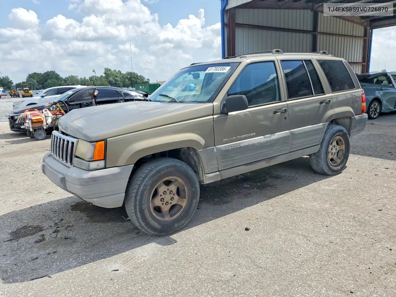 1997 Jeep Grand Cherokee Laredo VIN: 1J4FX58S9VC726870 Lot: 61780386