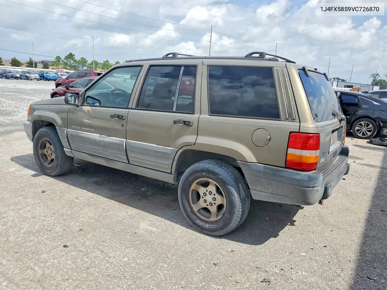 1997 Jeep Grand Cherokee Laredo VIN: 1J4FX58S9VC726870 Lot: 61780386