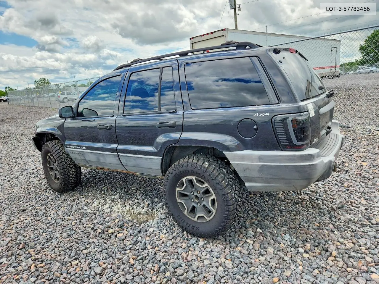 1999 Jeep Grand Cherokee Sport VIN: LOT-3-57783456 Lot: 57783456