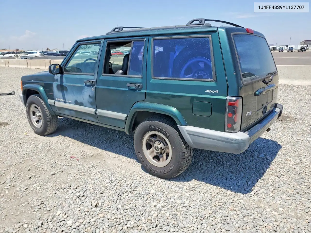 2000 Jeep Cherokee Sport VIN: 1J4FF48S9YL137707 Lot: 62236386