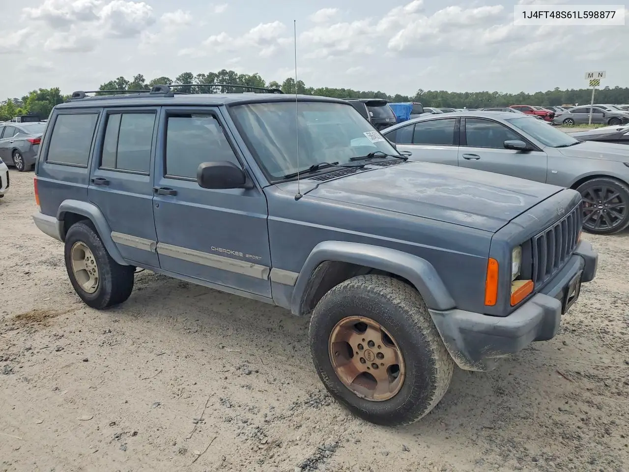 2001 Jeep Cherokee Sport VIN: 1J4FT48S61L598877 Lot: 58645236