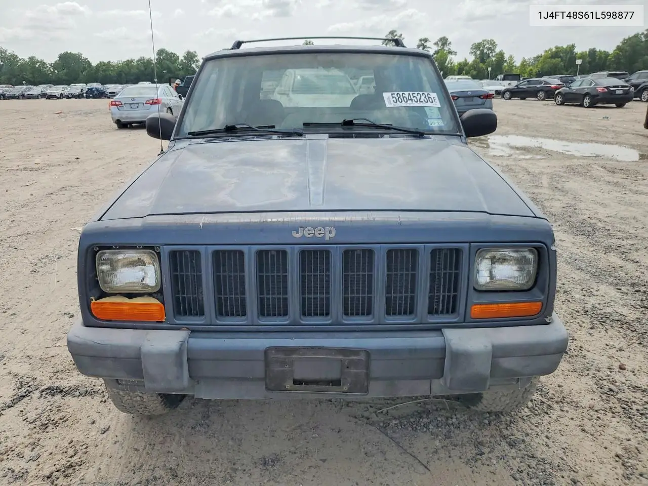 2001 Jeep Cherokee Sport VIN: 1J4FT48S61L598877 Lot: 58645236