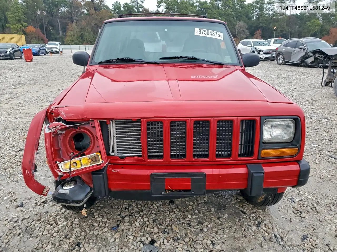1J4FT48S21L581249 2001 Jeep Cherokee Sport