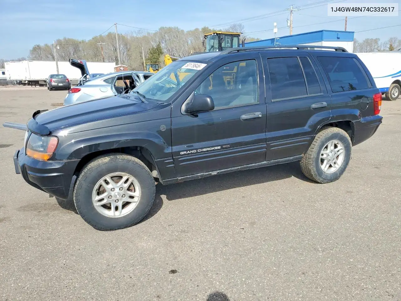 2004 Jeep Grand Cherokee Laredo VIN: 1J4GW48N74C332617 Lot: 50179846