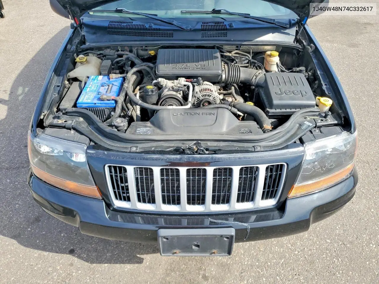 2004 Jeep Grand Cherokee Laredo VIN: 1J4GW48N74C332617 Lot: 50179846