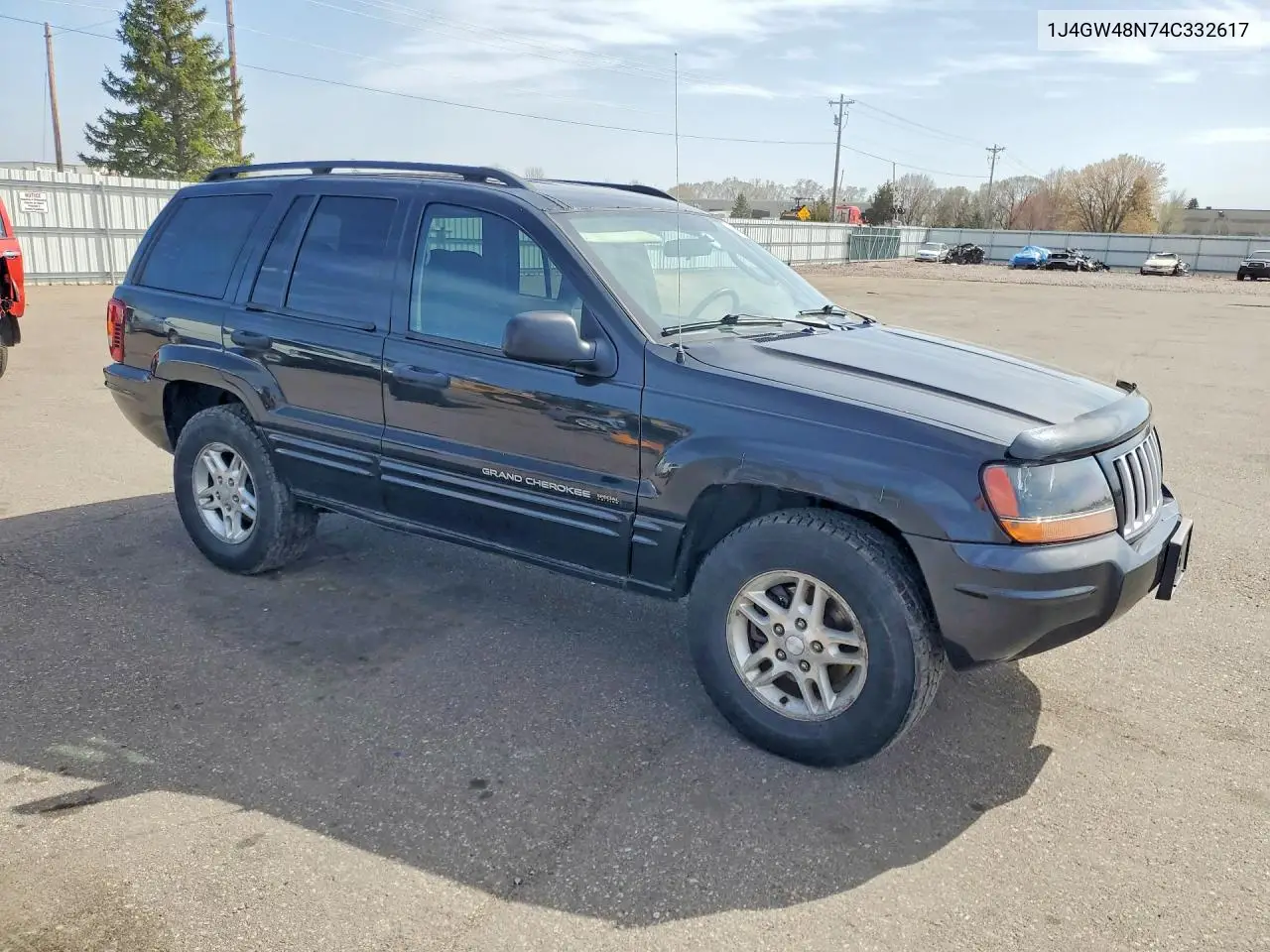 2004 Jeep Grand Cherokee Laredo VIN: 1J4GW48N74C332617 Lot: 50179846