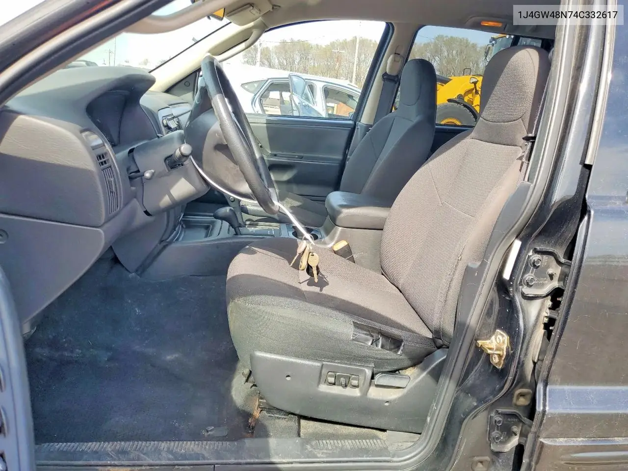 2004 Jeep Grand Cherokee Laredo VIN: 1J4GW48N74C332617 Lot: 50179846