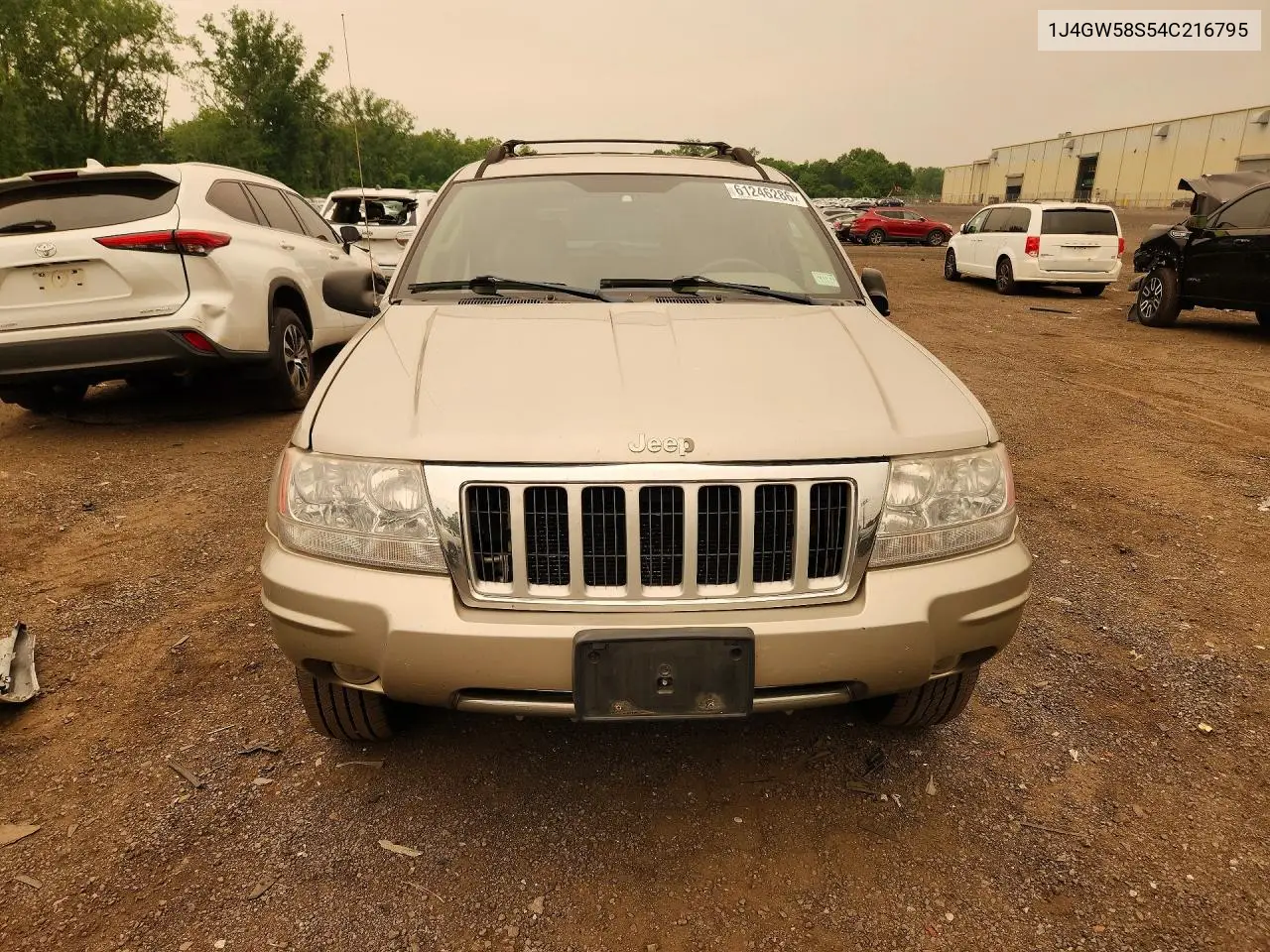2004 Jeep Grand Cherokee Limited VIN: 1J4GW58S54C216795 Lot: 61246286
