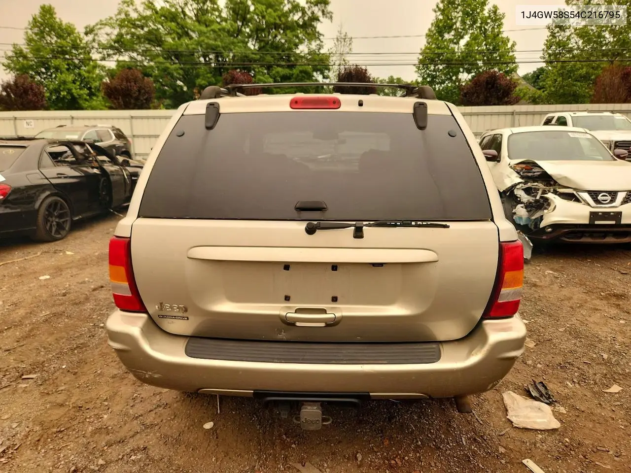 2004 Jeep Grand Cherokee Limited VIN: 1J4GW58S54C216795 Lot: 61246286
