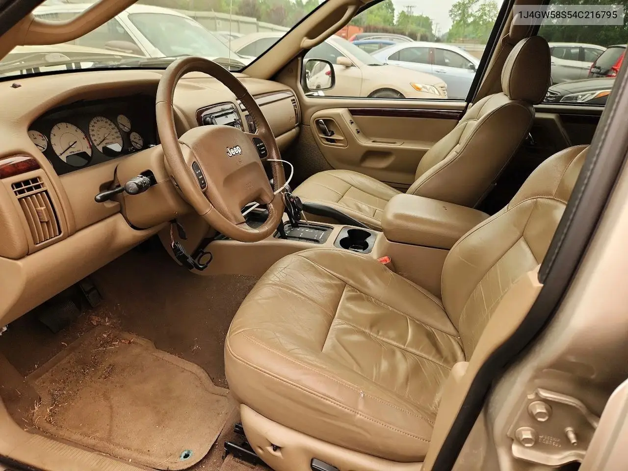 2004 Jeep Grand Cherokee Limited VIN: 1J4GW58S54C216795 Lot: 61246286