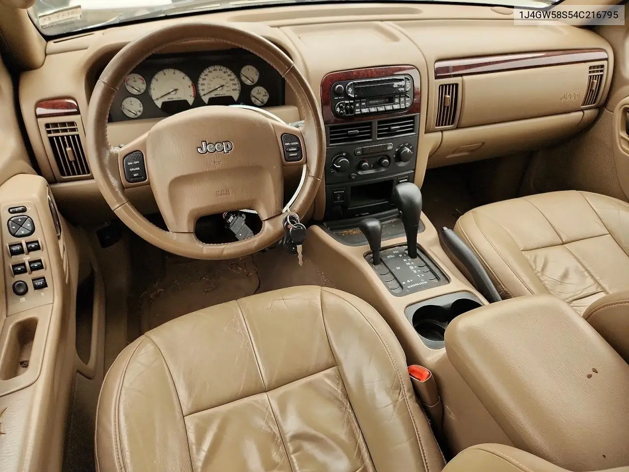 2004 Jeep Grand Cherokee Limited VIN: 1J4GW58S54C216795 Lot: 61246286