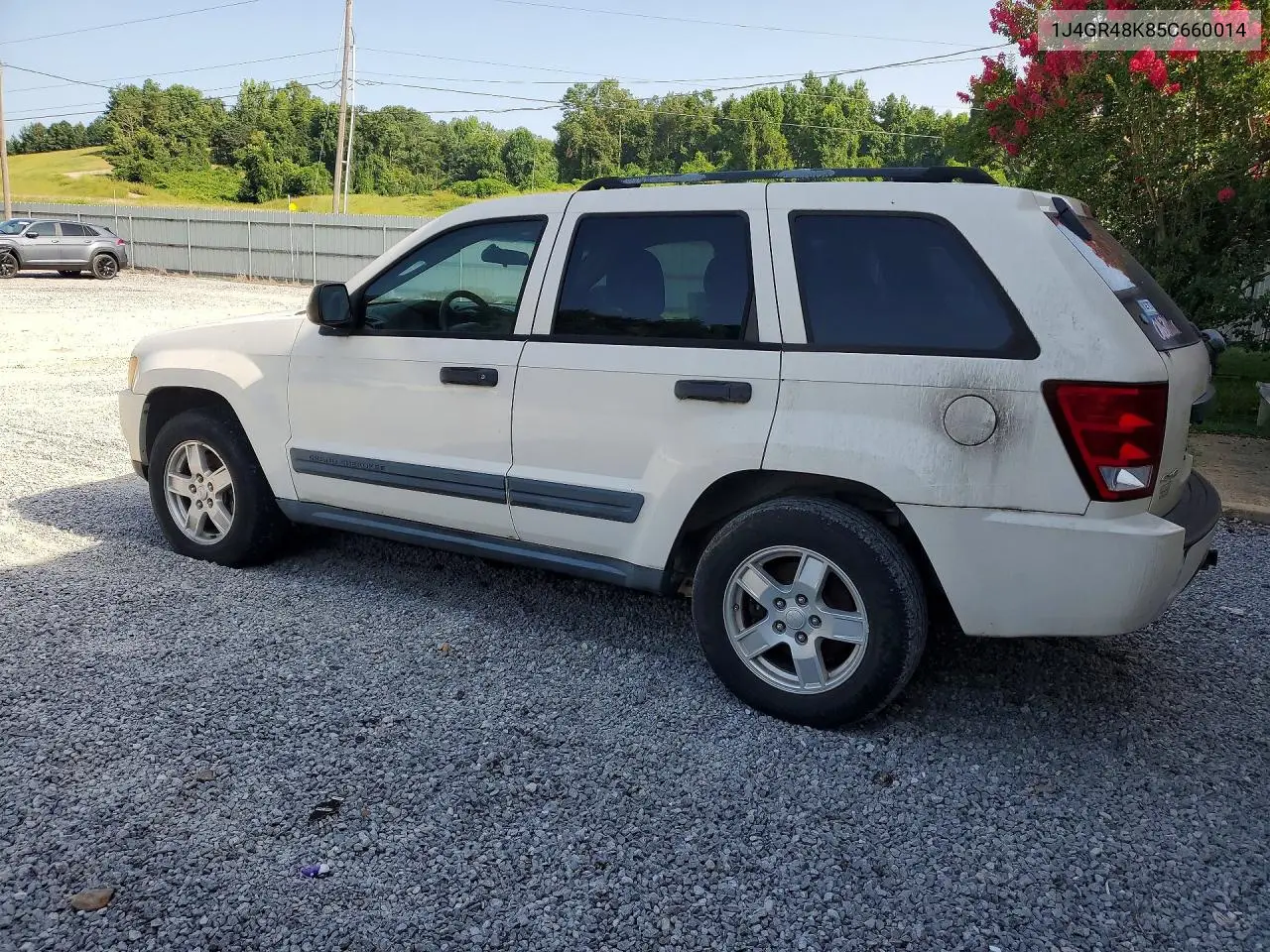 2005 Jeep Grand Cherokee Laredo VIN: 1J4GR48K85C660014 Lot: 61718466