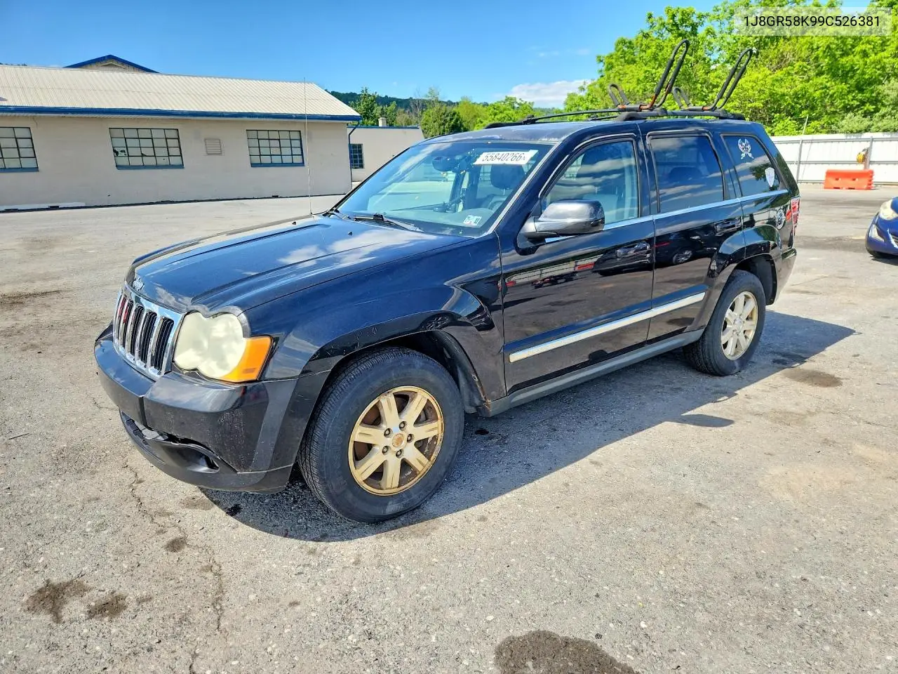 2009 Jeep Grand Cherokee Limited VIN: 1J8GR58K99C526381 Lot: 55840266