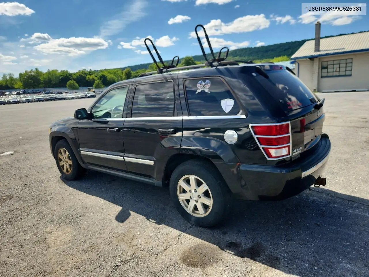 2009 Jeep Grand Cherokee Limited VIN: 1J8GR58K99C526381 Lot: 55840266