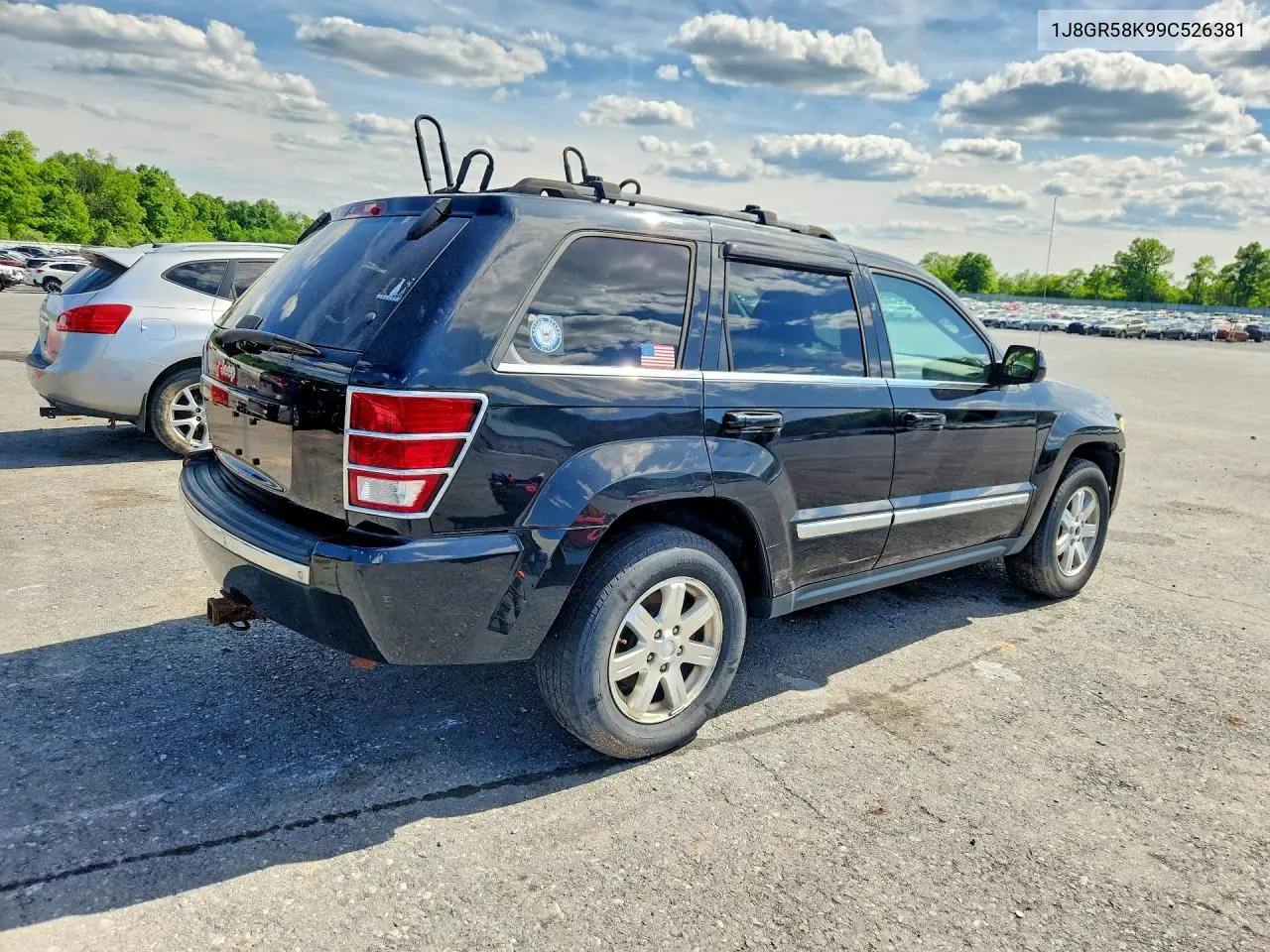 2009 Jeep Grand Cherokee Limited VIN: 1J8GR58K99C526381 Lot: 55840266