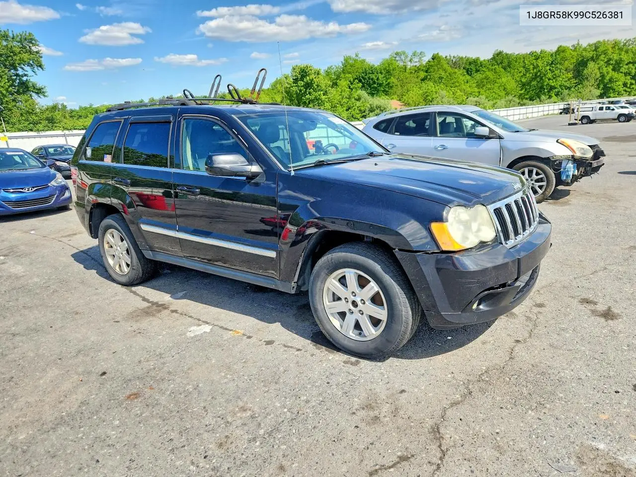 2009 Jeep Grand Cherokee Limited VIN: 1J8GR58K99C526381 Lot: 55840266