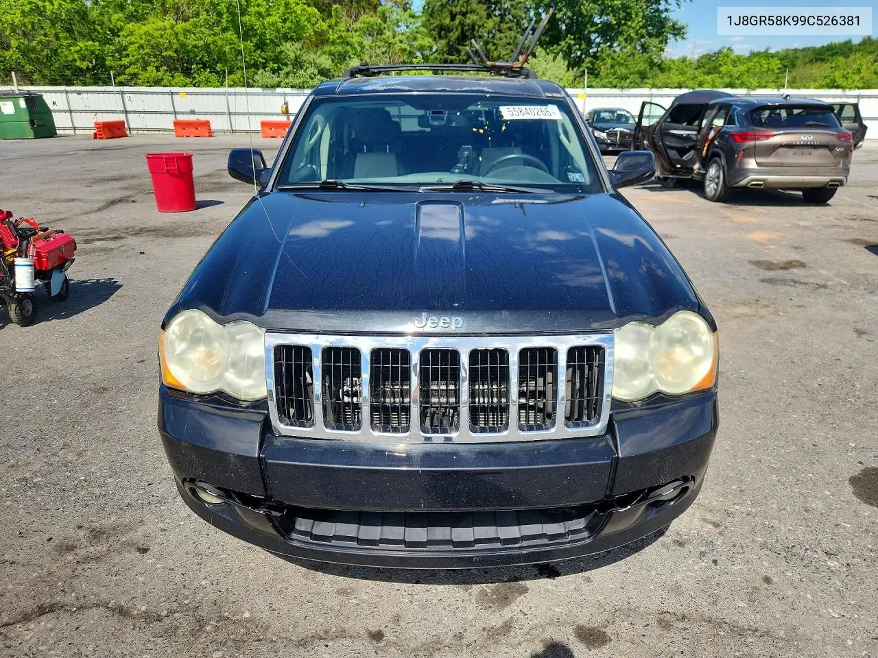 2009 Jeep Grand Cherokee Limited VIN: 1J8GR58K99C526381 Lot: 55840266