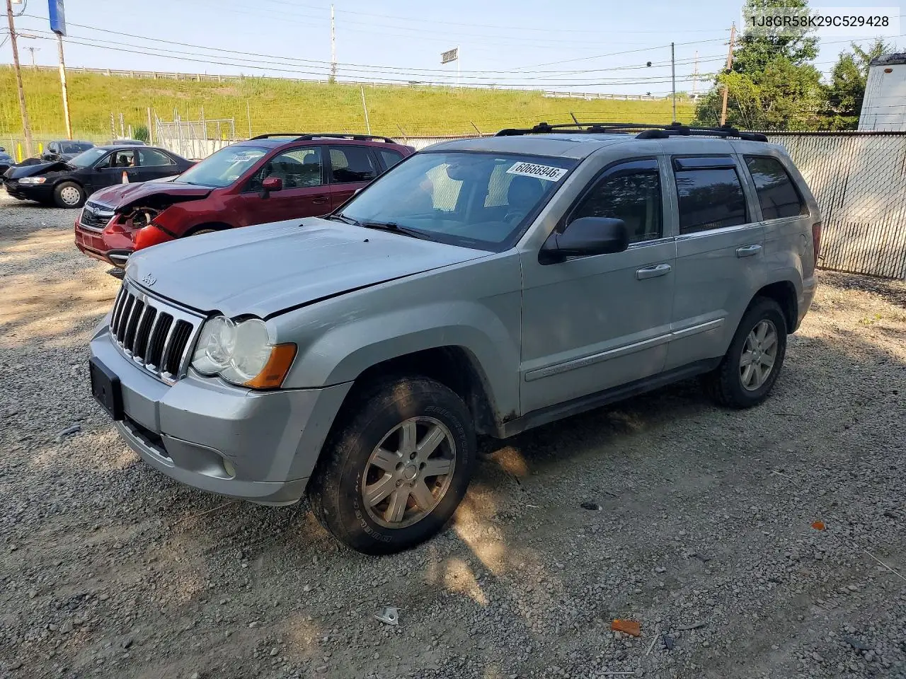 2009 Jeep Grand Cherokee Limited VIN: 1J8GR58K29C529428 Lot: 60666946
