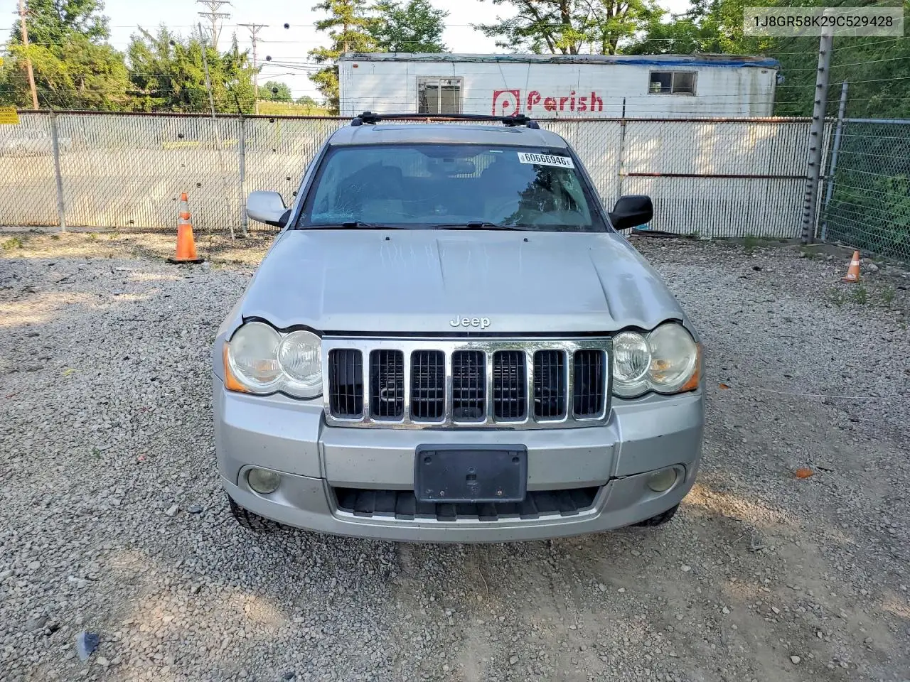 2009 Jeep Grand Cherokee Limited VIN: 1J8GR58K29C529428 Lot: 60666946