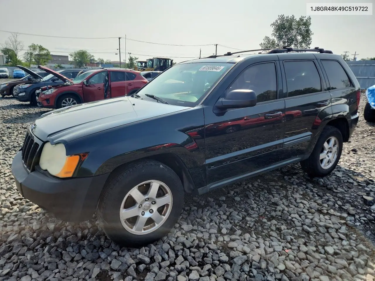 2009 Jeep Grand Cherokee Laredo VIN: 1J8GR48K49C519722 Lot: 61559846