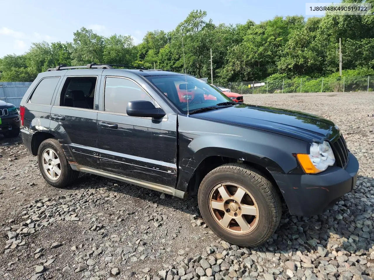 2009 Jeep Grand Cherokee Laredo VIN: 1J8GR48K49C519722 Lot: 61559846